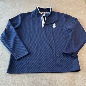 Chicago‎ Cubs Long Sleeve Teacher Appreciation Quarter Zip Fleece Jacket: XL